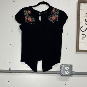 In San Francisco Black Blouse